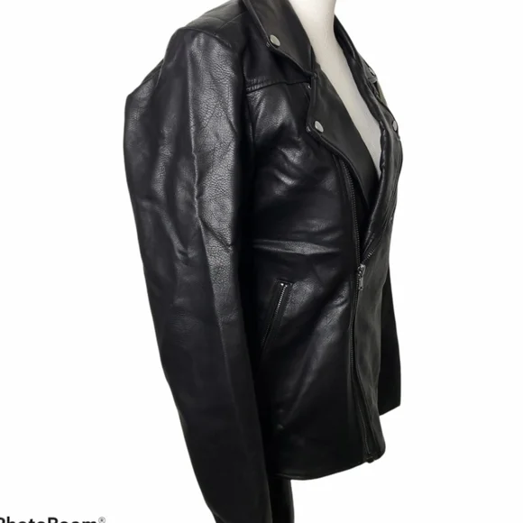 JUGHEAD RIVERDALE SOUTHSIDE SERPENTS MEN WOMEN BIKER Faux Leather Medium - Picture 6 of 14